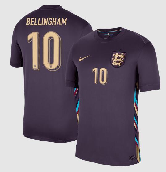 (image for) BELLINGHAM #10 England Away Jersey 2024